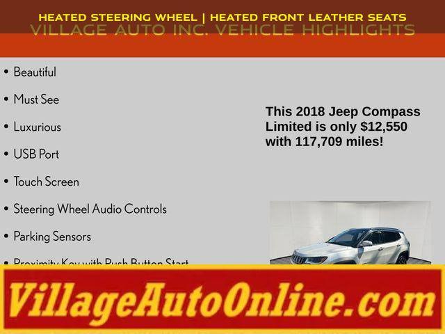used 2018 Jeep Compass car, priced at $12,949