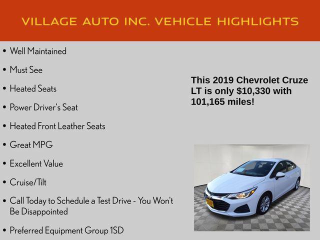 used 2019 Chevrolet Cruze car, priced at $10,330