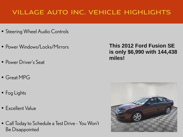 used 2012 Ford Fusion car, priced at $7,389