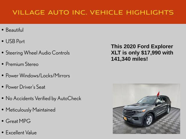 used 2020 Ford Explorer car, priced at $18,389