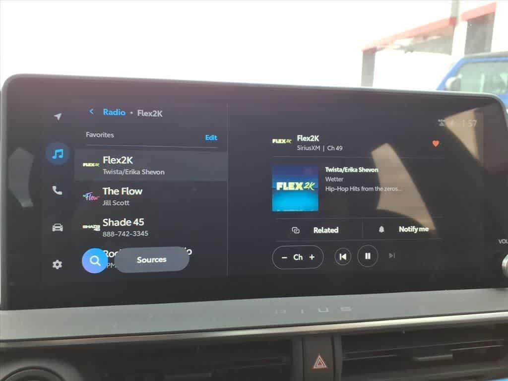 used 2025 Toyota Prius car, priced at $32,700