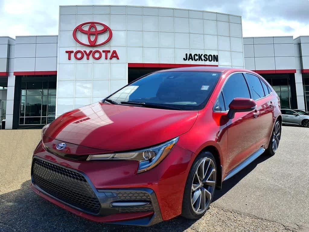 used 2021 Toyota Corolla car, priced at $18,670