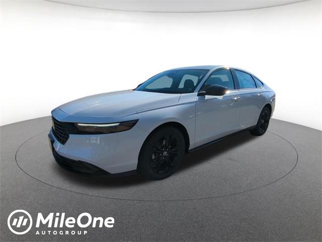 new 2025 Honda Accord car, priced at $30,750