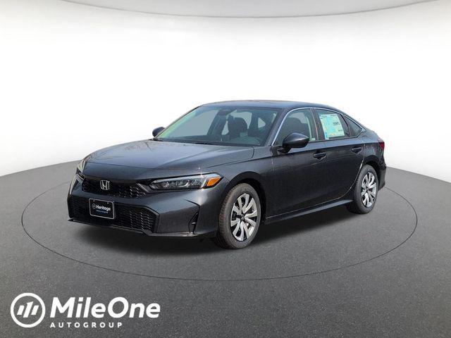 new 2026 Honda Civic car, priced at $24,853