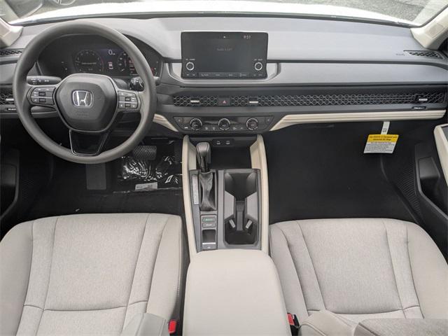 new 2025 Honda Accord car, priced at $29,205