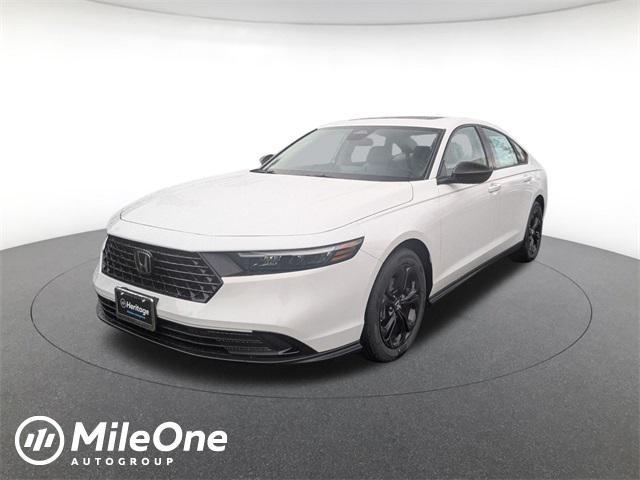 new 2025 Honda Accord car, priced at $30,750