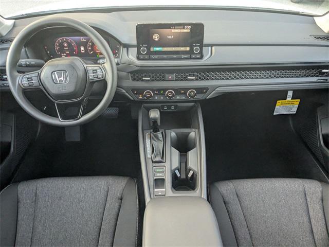 new 2025 Honda Accord car, priced at $30,750