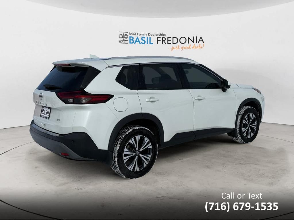 used 2021 Nissan Rogue car, priced at $19,407