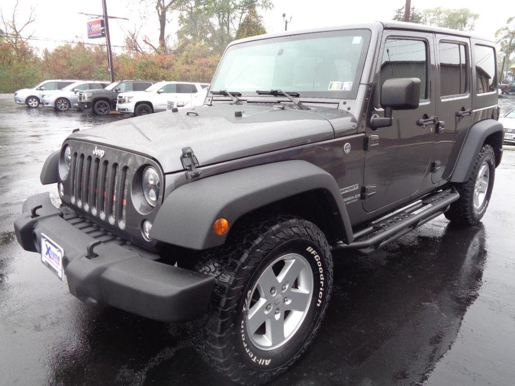 used 2016 Jeep Wrangler Unlimited car, priced at $17,995
