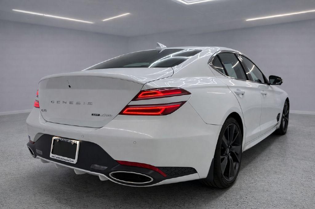 used 2022 Genesis G70 car, priced at $32,488