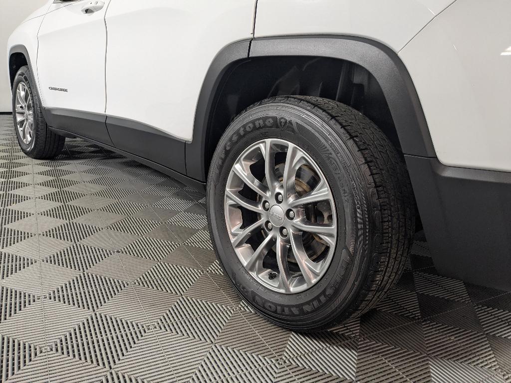 used 2021 Jeep Cherokee car, priced at $19,613