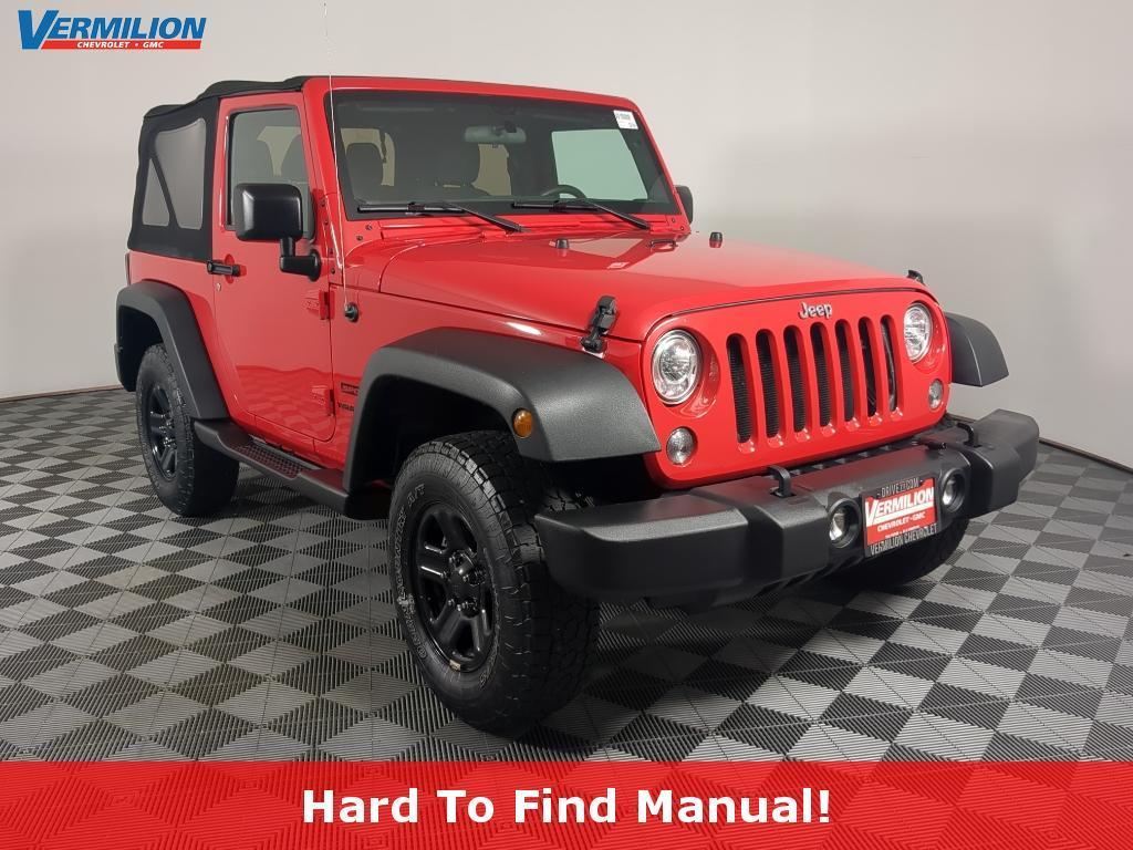 used 2017 Jeep Wrangler car, priced at $20,750