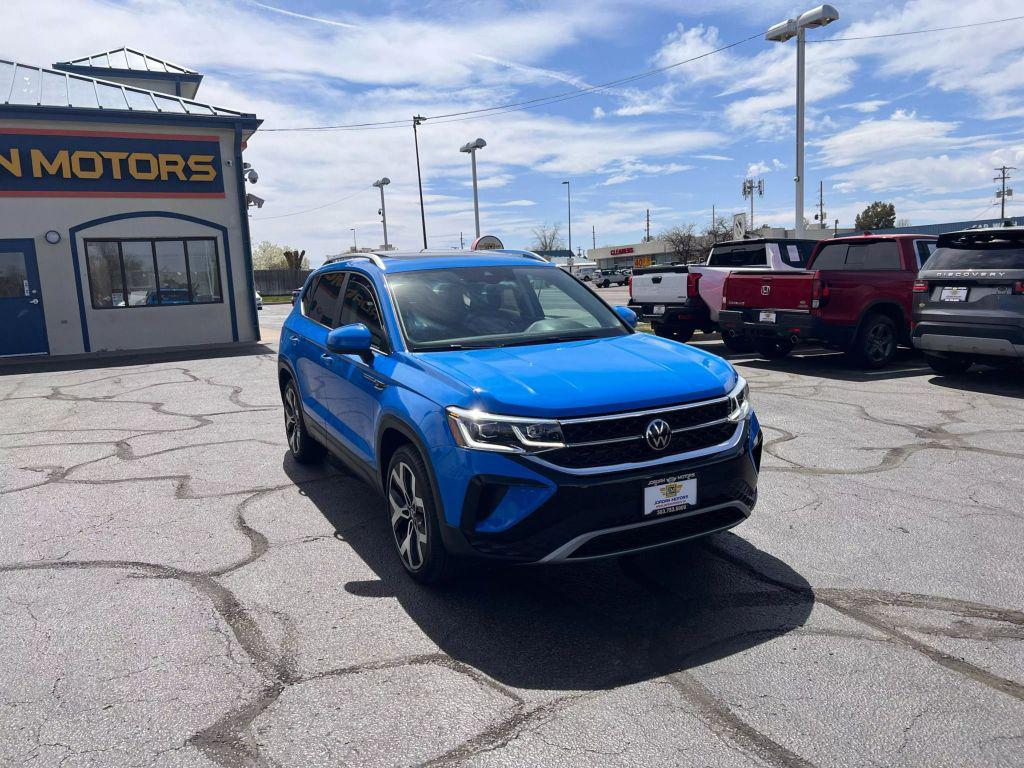 used 2023 Volkswagen Taos car, priced at $24,499