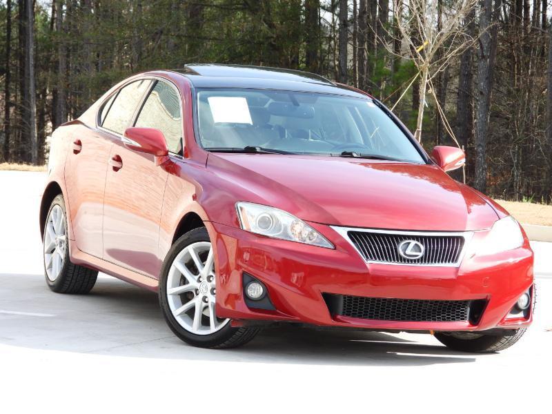 used 2012 Lexus IS 250 car, priced at $12,477