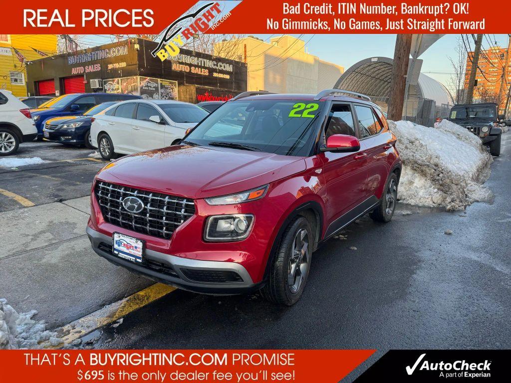 used 2022 Hyundai Venue car, priced at $13,999