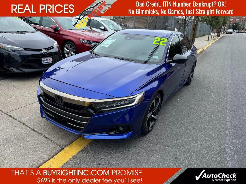 used 2022 Honda Accord car, priced at $20,999