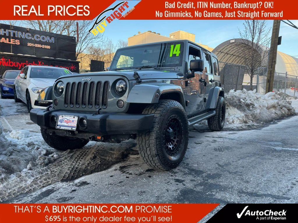 used 2014 Jeep Wrangler Unlimited car, priced at $12,995