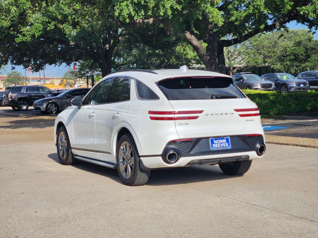 used 2025 Genesis GV70 car, priced at $48,725