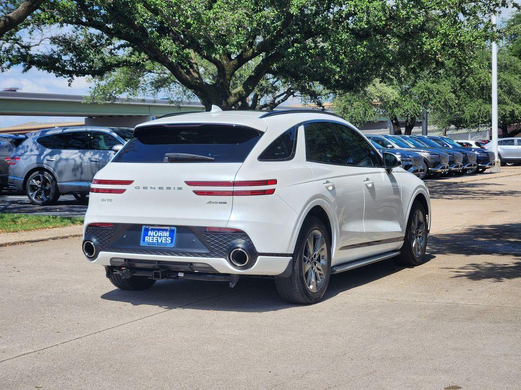 used 2025 Genesis GV70 car, priced at $48,225