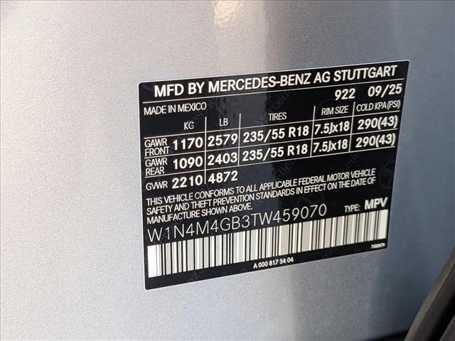 new 2026 Mercedes-Benz GLB 250 car, priced at $49,410