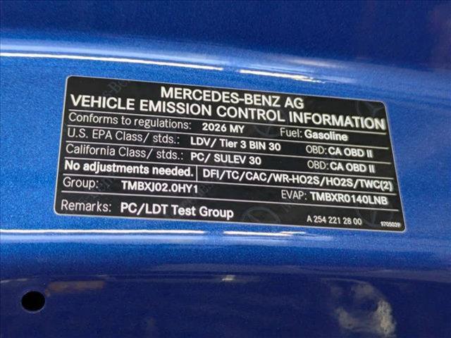 new 2026 Mercedes-Benz GLC 300 car, priced at $54,815