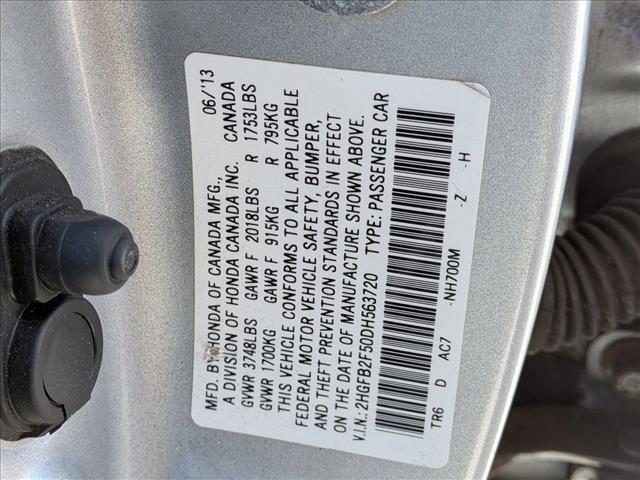 used 2013 Honda Civic car, priced at $10,688