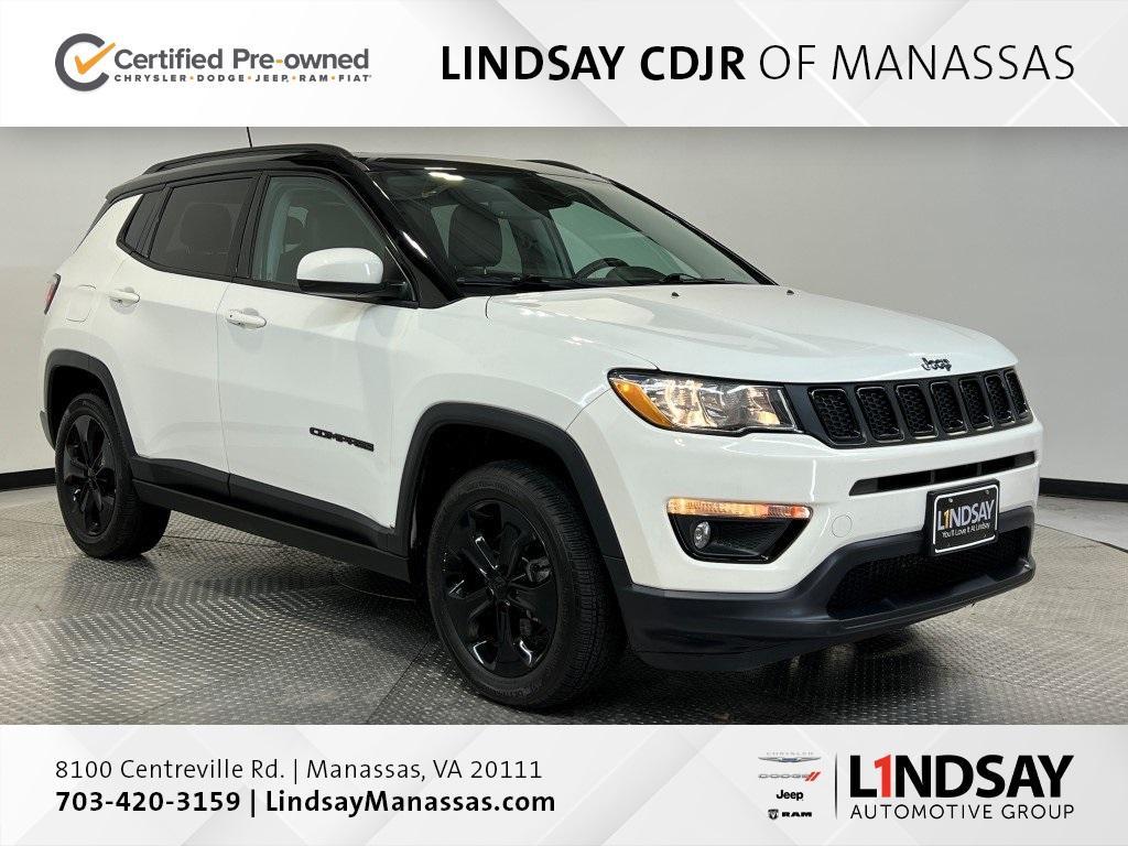 used 2021 Jeep Compass car, priced at $18,800