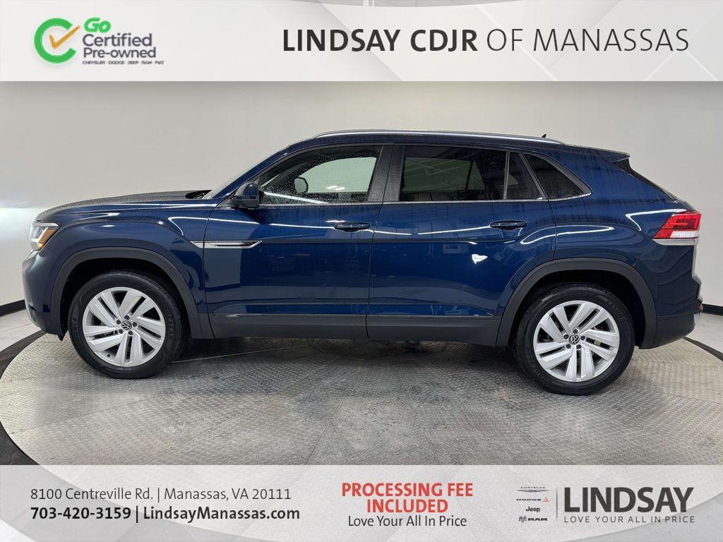 used 2022 Volkswagen Atlas Cross Sport car, priced at $26,695