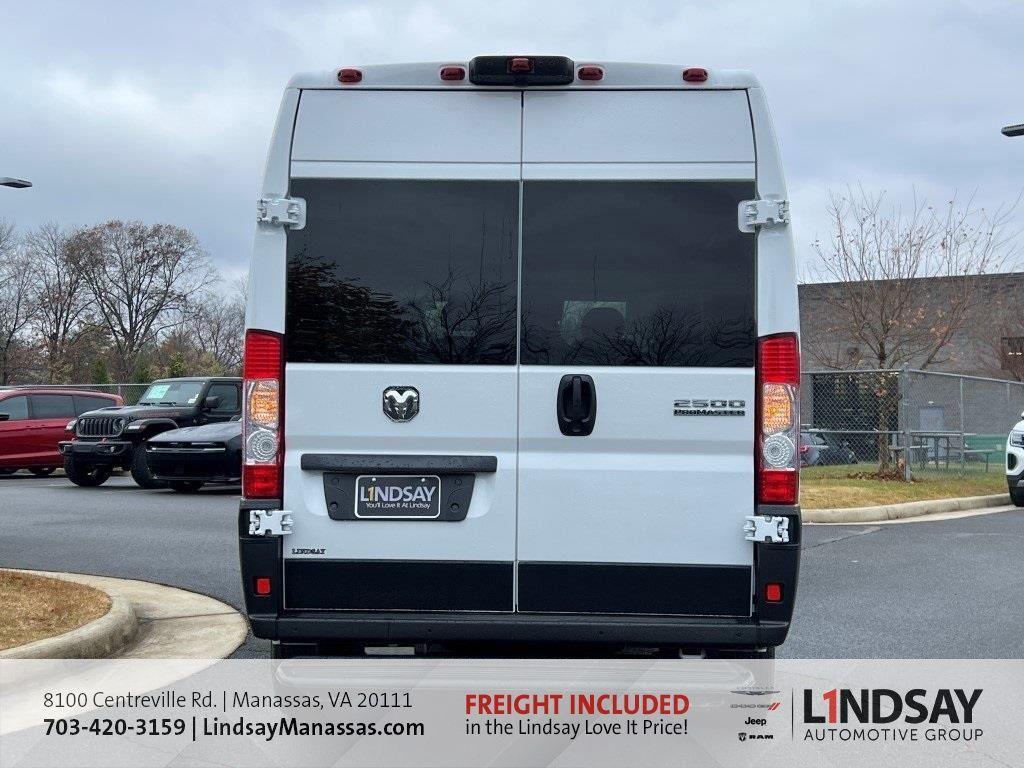 new 2026 Ram ProMaster 2500 Window Van car, priced at $53,128