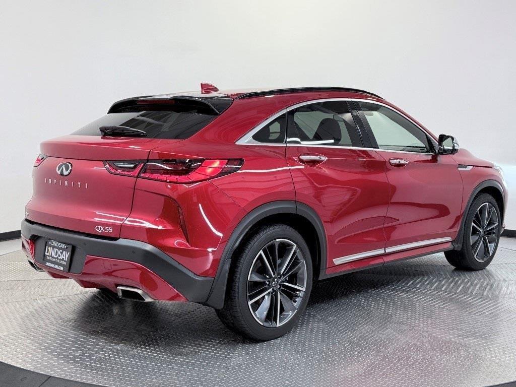 used 2024 INFINITI QX55 car, priced at $34,500