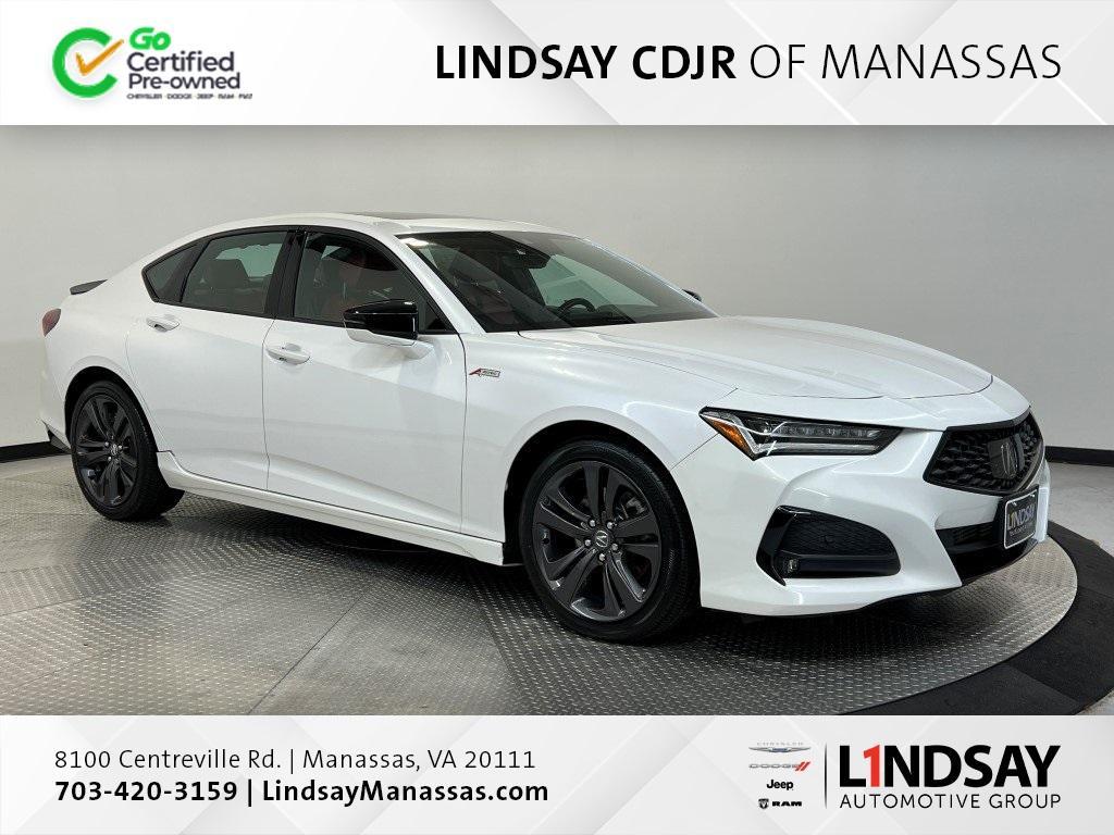 used 2022 Acura TLX car, priced at $33,000