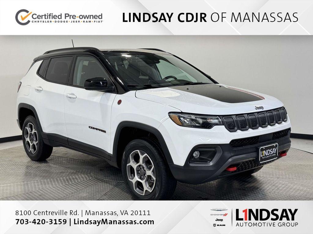 used 2022 Jeep Compass car, priced at $20,200