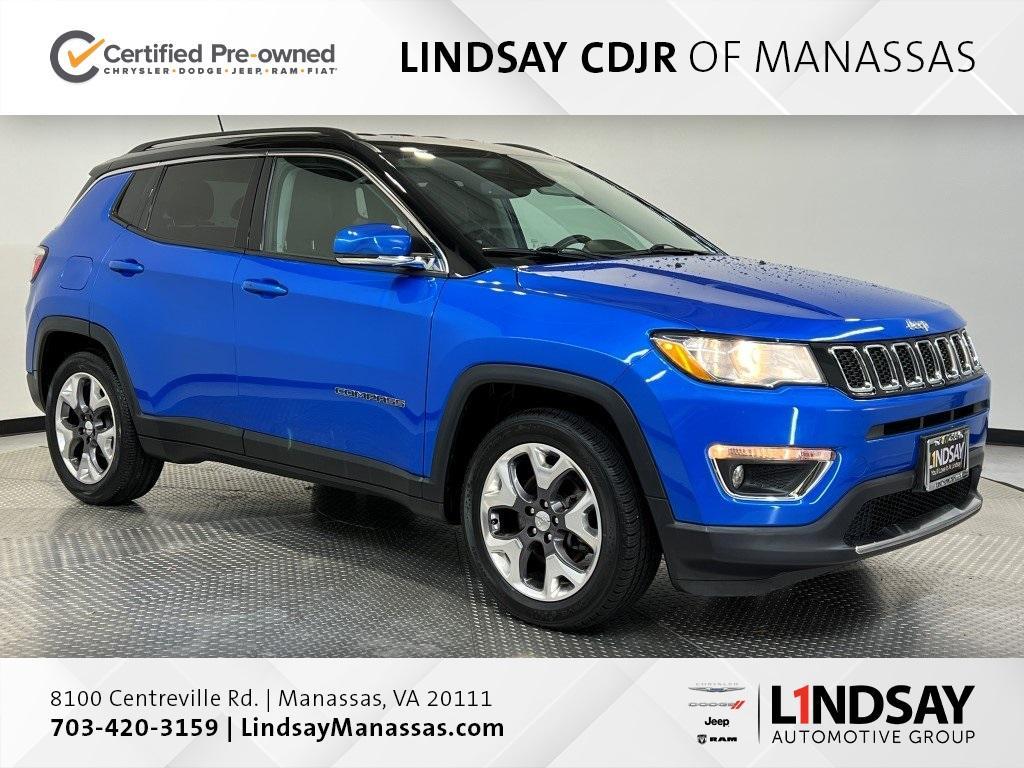 used 2020 Jeep Compass car, priced at $14,500
