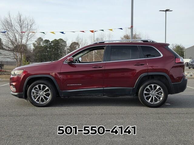used 2021 Jeep Cherokee car, priced at $15,937