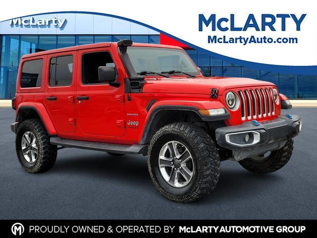 used 2020 Jeep Wrangler Unlimited car, priced at $22,900