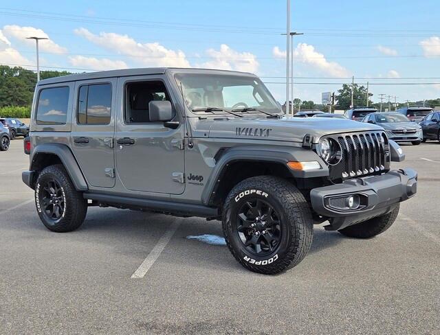 used 2021 Jeep Wrangler Unlimited car, priced at $25,247