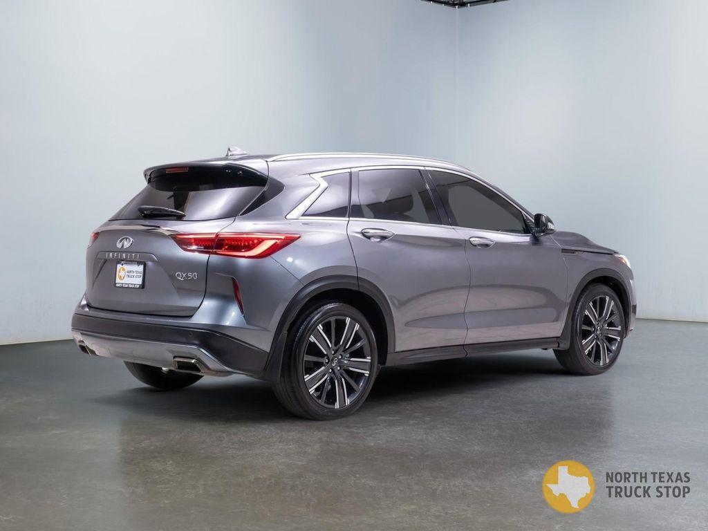 used 2021 INFINITI QX50 car, priced at $18,300