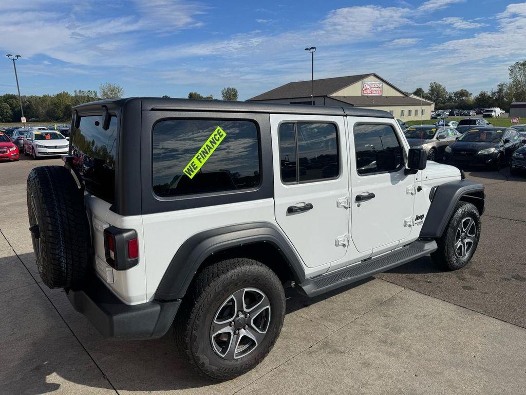 used 2021 Jeep Wrangler Unlimited car, priced at $19,995