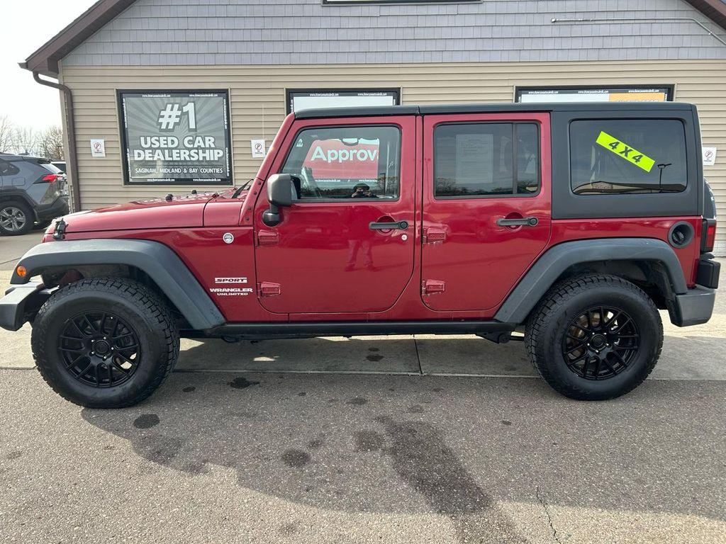used 2013 Jeep Wrangler Unlimited car, priced at $8,995