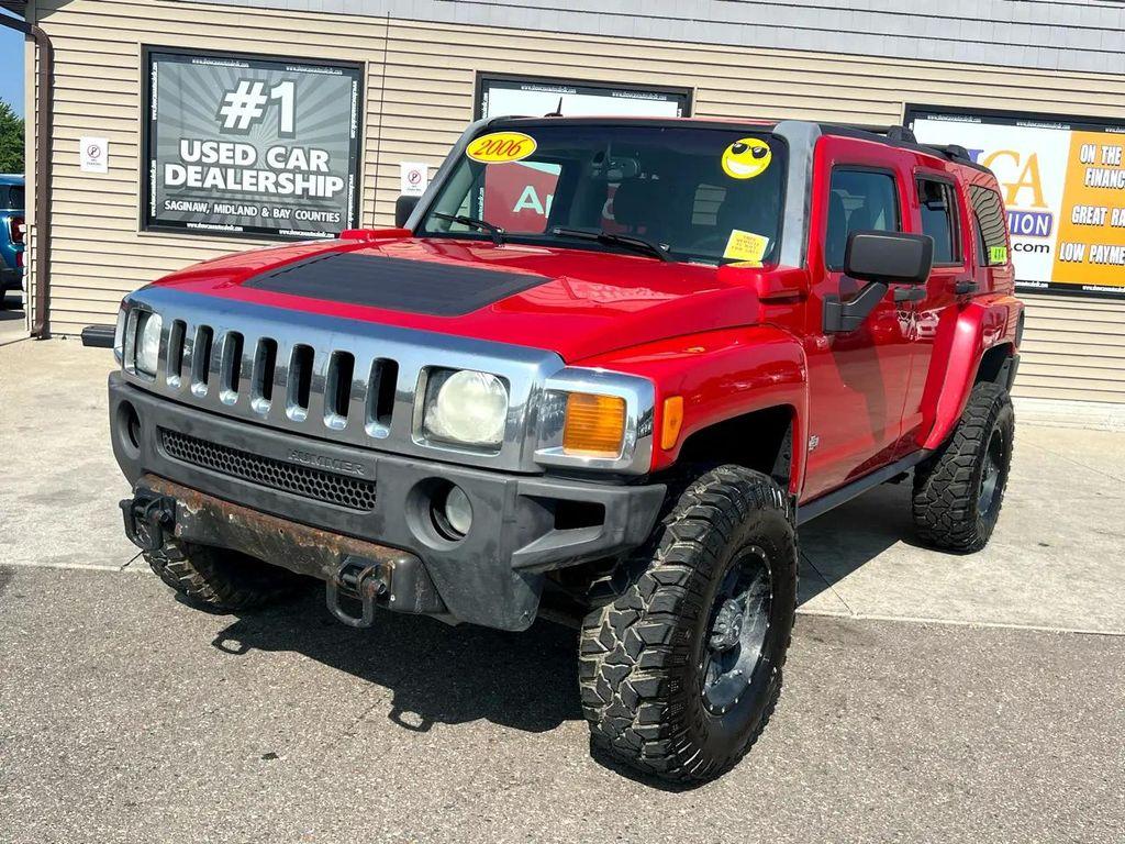 used 2006 Hummer H3 car, priced at $3,995