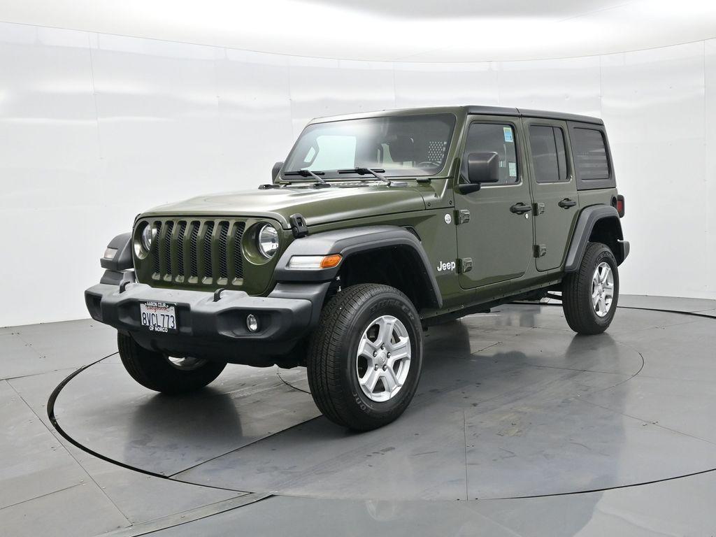used 2021 Jeep Wrangler Unlimited car, priced at $22,553