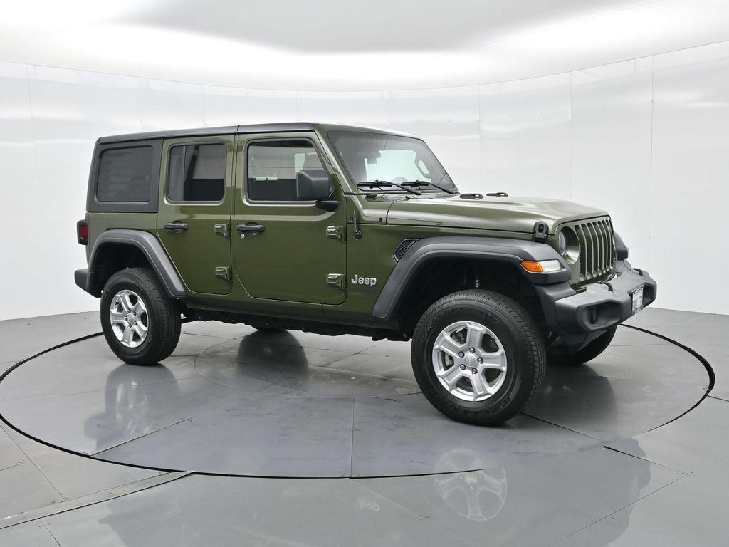 used 2021 Jeep Wrangler Unlimited car, priced at $22,553