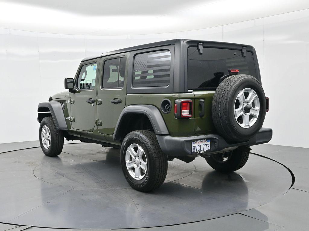 used 2021 Jeep Wrangler Unlimited car, priced at $22,553