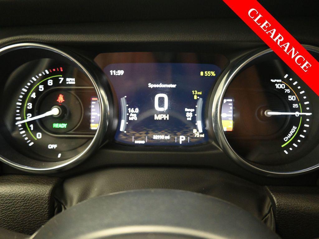 used 2022 Jeep Wrangler Unlimited 4xe car, priced at $28,246