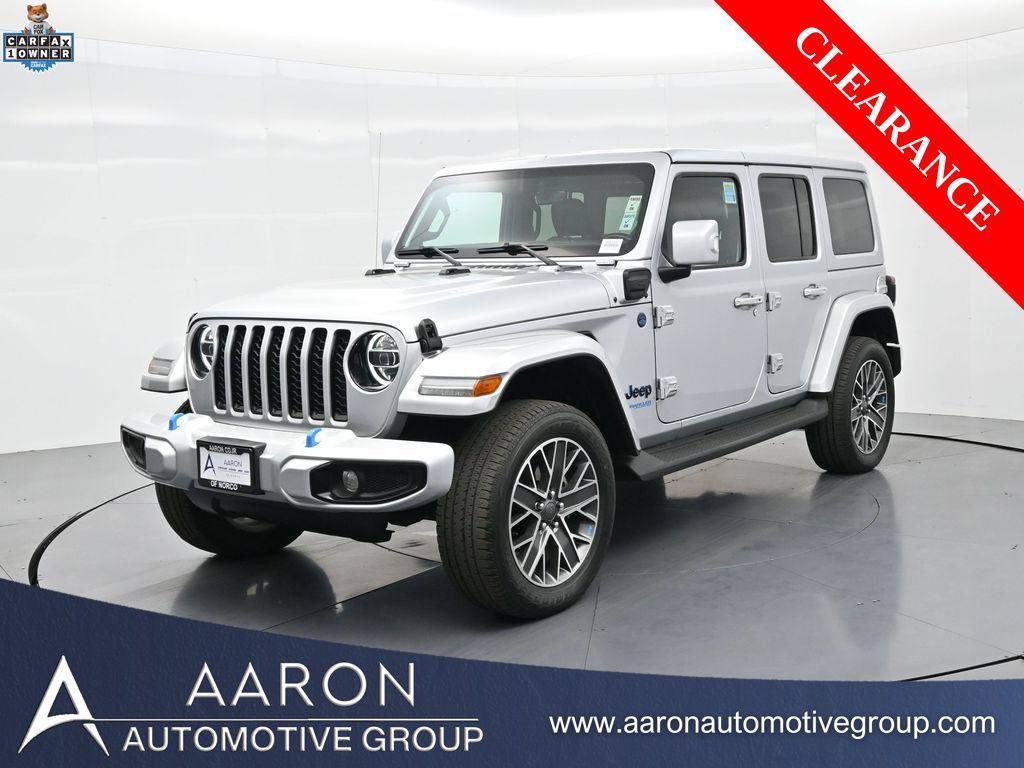 used 2022 Jeep Wrangler Unlimited 4xe car, priced at $28,246