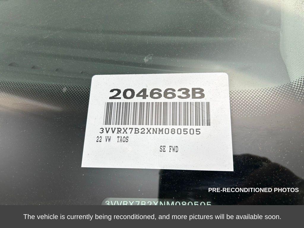 used 2022 Volkswagen Taos car, priced at $18,312