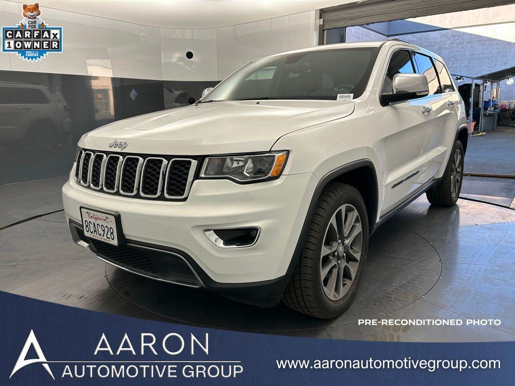 used 2018 Jeep Grand Cherokee car, priced at $16,999
