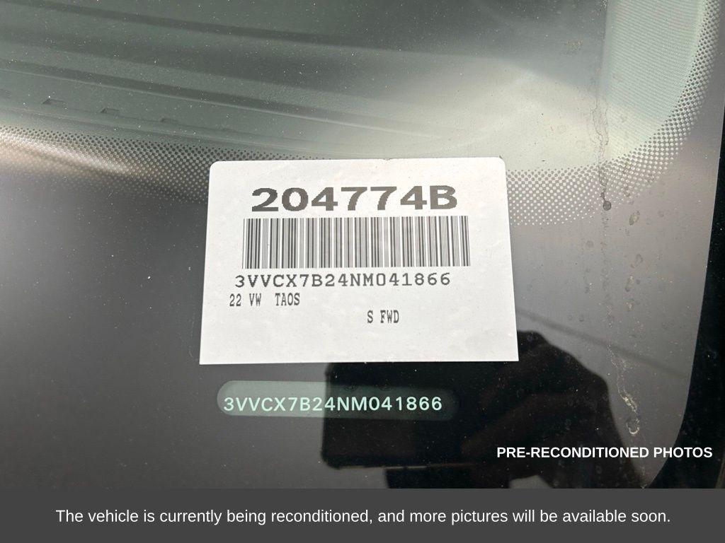 used 2022 Volkswagen Taos car, priced at $15,881