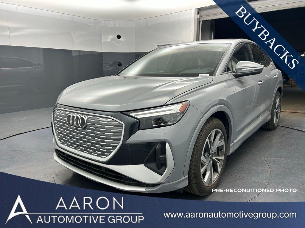 used 2024 Audi Q4 e-tron Sportback car, priced at $30,691