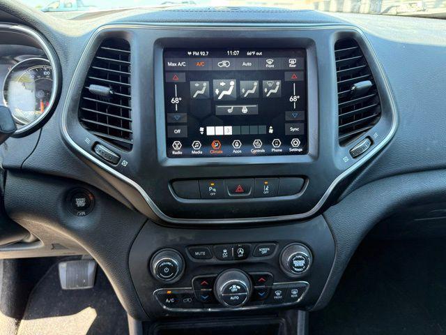 used 2021 Jeep Cherokee car, priced at $22,000